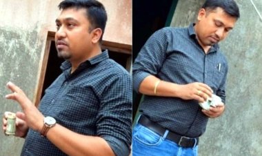 50 हजार की रिश्वत का वीडियो वायरल होने के बाद कलेक्टर ने की कार्रवाई, पटवारी ऋषिपुरी सस्पेंड, सात दिन में आरोप पत्र पेश करने का फरमान