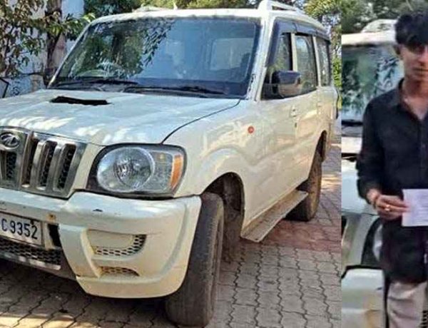स्टेडियम में स्कॉर्पियो से खतरनाक स्टंटबाजी, वीडियो वायरल होने के बाद पुलिस ने लिया एक्शन, 10,300 रुपये का लगाया जुर्माना, वाहन भी जब्त