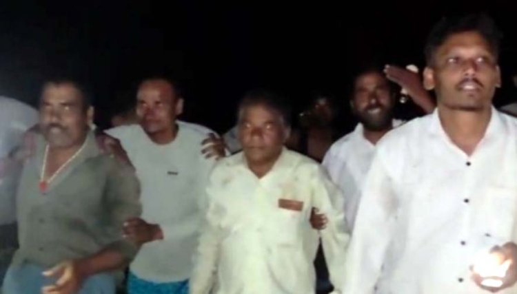 नवागांव में नदी किनारे कथित तंत्र क्रिया, ग्रामीणों को आता देख अधिकांश लोग मौके से फरार, पुलिस की हिरासत में दो आरोपी, पूछताछ जारी