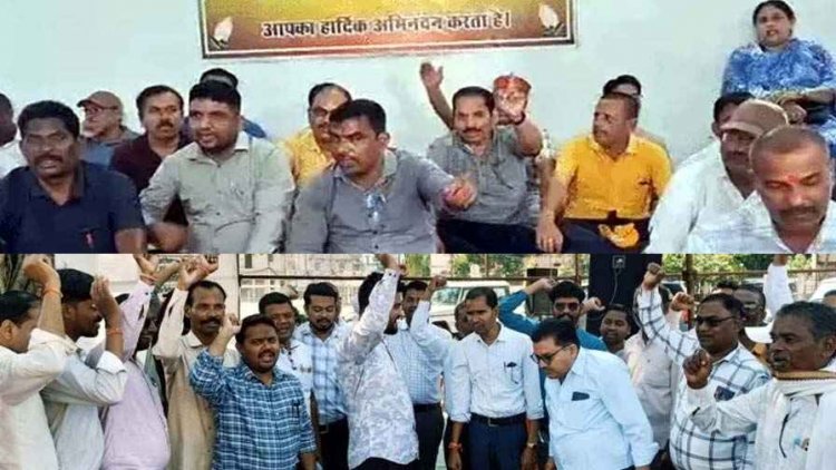 गरियाबंद में पटवारियों की अनिश्चितकालीन हड़ताल, राजस्व के काम प्रभावित, आंदोलन ने पकड़ा उग्र रुप, चार सदस्यों के निलंबन से भड़का आक्रोश