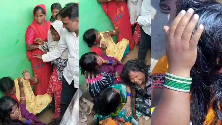 बच्चा चोर होने की अफवाह पर बवाल! 5 महिलाओं की लाठी-डंडों से पिटाई, भीड़ ने बाल खींचें, पैसे मांगने पर हुआ विवाद, वीडियो जमकर वायरल